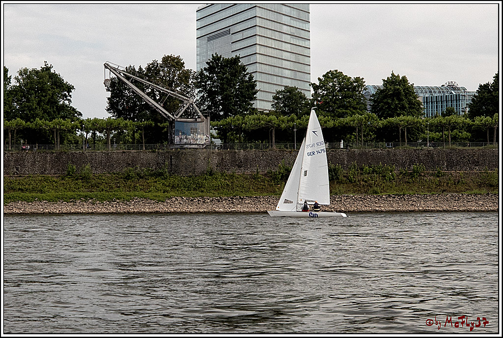 100 Jahre Rheinwoche 2022 - 2. Wettfahrt  Hitdorf - Duesseldorf, 03.06.2022,